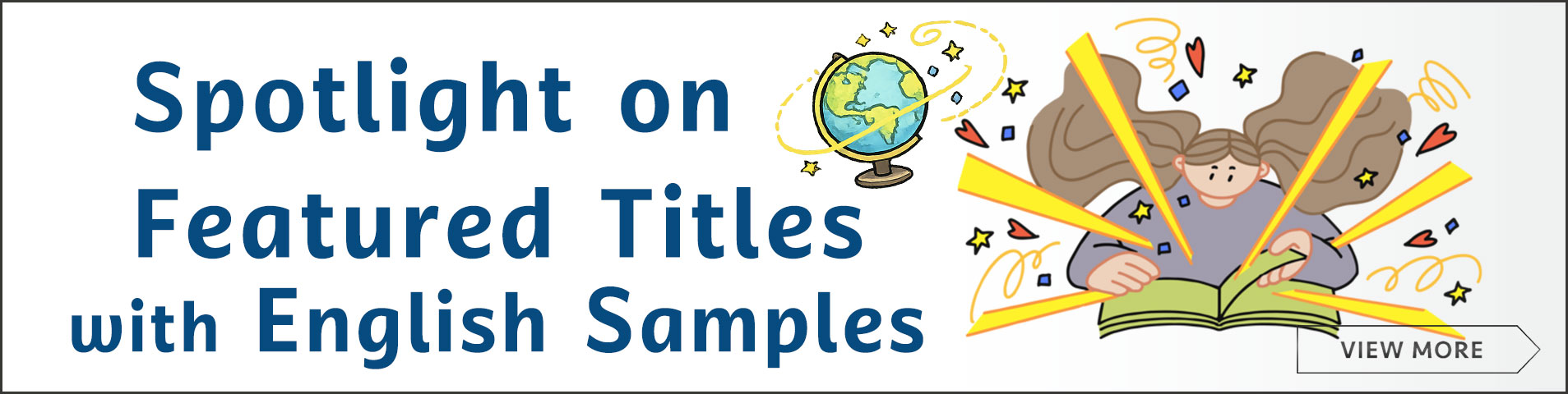 Spotlight on Featured Titles with English Samples